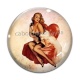 Cabochon Verre - pin up