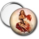 Miroir de poche - pin up