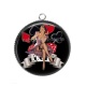 Pendentif Cabochon Argent - pin up