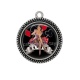 Pendentif Cabochon Argent - pin up