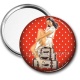Miroir de poche - pin up