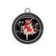 Pendentif Cabochon Argent - pin up