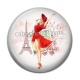 Cabochon Résine - pin up