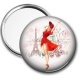 Miroir de poche - pin up