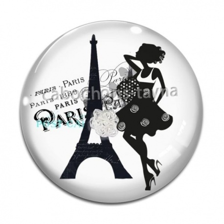 Cabochon Verre - pin up