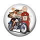 Cabochon Résine - pin up