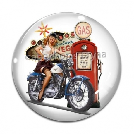 Cabochon Verre - pin up