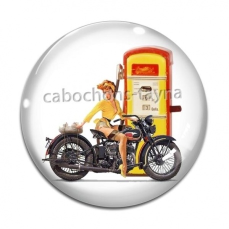 Cabochon Verre - pin up