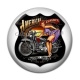 Cabochon Résine - pin up