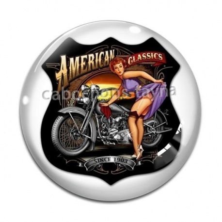Cabochon Verre - pin up