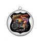 Pendentif Cabochon Argent - pin up
