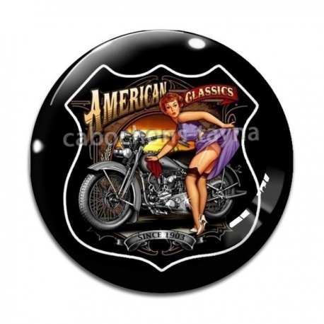 Cabochon Verre - pin up
