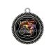 Pendentif Cabochon Argent - pin up
