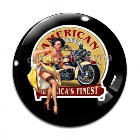 Cabochon Verre - pin up