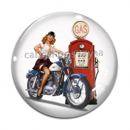 Cabochon Verre - pin up