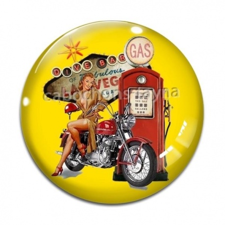Cabochon Verre - pin up