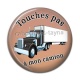 Cabochon Résine - touches pas à mon camion