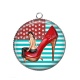 Pendentif Cabochon Argent - pin up