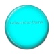 Cabochon Résine - fond turquoise