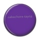 Cabochon Résine - fond violet
