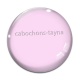 Cabochon Verre - fond rose