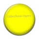 Cabochon Résine - fond jaune