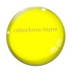 Cabochon Verre - fond jaune