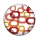 Cabochon Verre - fond rétro