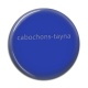 Cabochon Résine - fond bleu marine