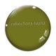 Cabochon Verre - fond kaki