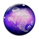 Cabochon Verre - signe astrologie