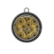 Pendentif Cabochon Argent - font 