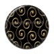 Cabochon Résine - font spirale
