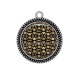 Pendentif Cabochon Argent - fond