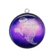 Pendentif Cabochon Argent - signe astrologie