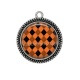 Pendentif Cabochon Argent - font triangle
