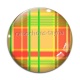 Cabochon Verre - fond rayure