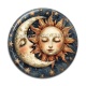 Cabochon Résine - Soleil lune