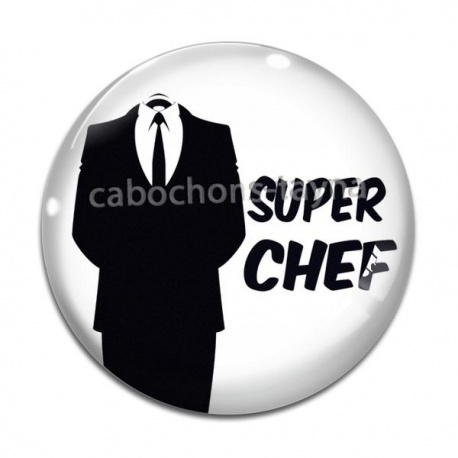 Cabochon Verre - super chef