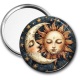 Miroir de poche - Soleil lune
