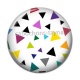Cabochon Résine - fond triangle