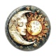 Cabochon Résine - Soleil lune