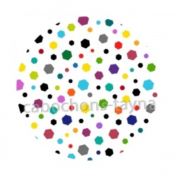 fond hexagonale