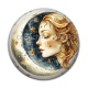 Cabochon Résine - femme lune