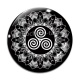 Cabochon Verre - mandala