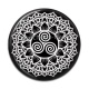 Cabochon Résine - mandala