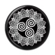 Cabochon Résine - mandala
