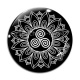 Cabochon Verre - mandala