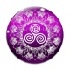 Cabochon Verre - mandala