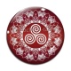 Cabochon Verre - mandala